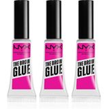 NYX Professional Makeup The Brow Glue Wenkbrauw Gel 3x5 g