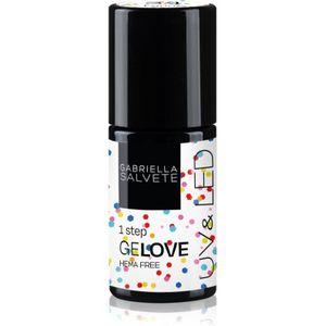 Gabriella Salvete GeLove Gel Nagellak voor UV/LED Lamp 3in1 Tint 34 Funny 8 ml