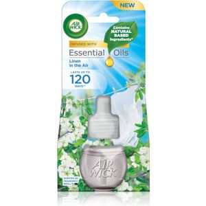 Air Wick Linen in the Air elektrische diffuser navulling 19 ml
