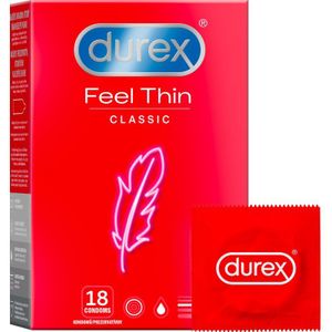 Durex Feel Thin Classic condooms 18 st