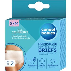 Canpol babies Maternity Briefs kraambroekjes maat S/M 2 st