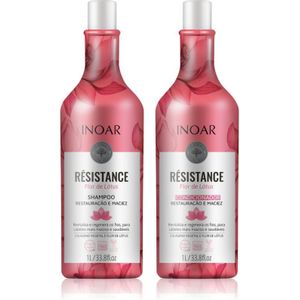 INOAR - Résistance Flor de Lótus Set - Haarverzorging - 2x1000 ml