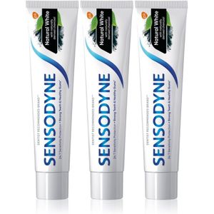 Sensodyne Natural White Natuurlijke Tandpasta met Fluoride 3x75