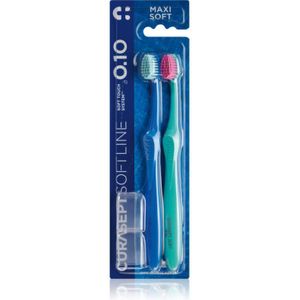 Curasept Softline 0.10 Maxi Soft 2Pack Tandenborstel 2 st