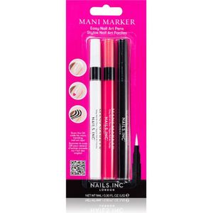 Nails Inc. Mani Marker Trio - Manicure Set - 3x3 ml - Veganistisch
