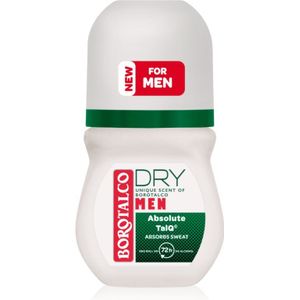 Borotalco MEN Dry Roll-On Deodorant 72h geuren Original 50 ml