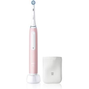Oral-B iO3 Sensi Clean Elektrische Tandenborstel met etui voor de oplader Blush Pink 1 st