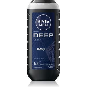 Nivea Men - Deep - Douchegel - 250 ml - Huid- en Haarverzorging