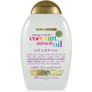 OGX Coconut Miracle Oil Versterkende Shampoo voor Beschadigd Haar met Kokosolie 385 ml