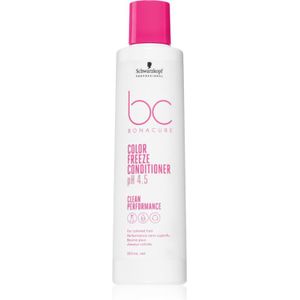 Schwarzkopf Professional BC Bonacure Color Freeze Beschermende Conditioner  voor Gekleurd Haar 200 ml