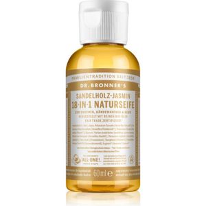 Dr. Bronner’s Sandalwood & Jasmine vloeibare universele zeep 60 ml