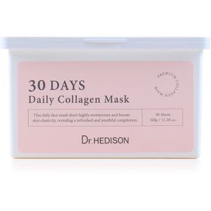 Dr. HEDISON 30 Days Daily Collagen Mask Cellaag Masker met Collageen 30 st
