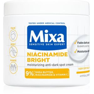 Mixa Niacinamide Bright intensief hydraterende crème tegen Donkere Vlekken 400 ml