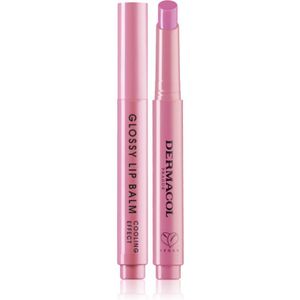 Dermacol Beauty Stick Glossy Lip Balm Verzorgende Lipgloss met Verkoelende Werking geuren 06 Blackberry 2.2 g