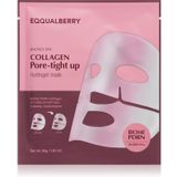 EQQUALBERRY Collagen Pore-Tight Up Hydrogel Mask Cellaag Masker met Verstevigende Werking met Gel Textuur 30 g