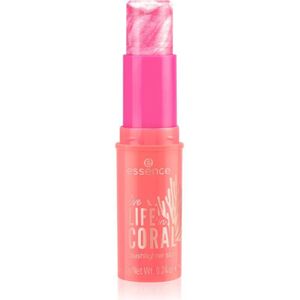 essence LIFE in CORAL Verhelderende Blush in Stick Tint 01 Glowin' Coraltastic, Baby! 7 g