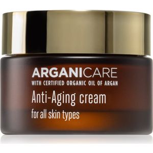 Arganicare Anti-Aging Anti-Verouderings Beschermende Crème  voor alle huidtypen 50 ml