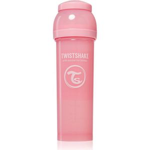 Twistshake Anti-Colic TwistFlow babyfles Pink 4 m+ 330 ml