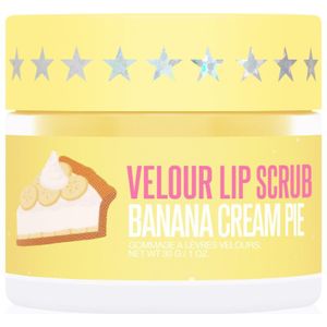 Jeffree Star Cosmetics Banana Fetish Velour Lip Scrub Suiker Peeling voor Lippen Banana Cream Pie 30 gr