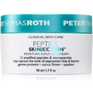 Peter Thomas Roth Peptide Skinjection™ Moisture Infusion Cream Refillable Gladmakende Hydraterende Crème met peptiden hervulbaar 50 ml