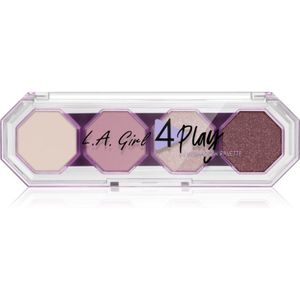 L.A. Girl - 4 Play - Oogschaduw Palette - Tint So Sweet - 3.2 g