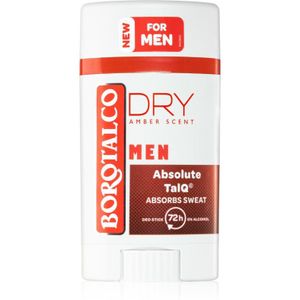 Borotalco MEN Dry Deo Stick 72h Amber Scent 40 ml