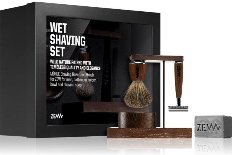 Zew For Men Wet Shaving Set Gift Set voor de baard
