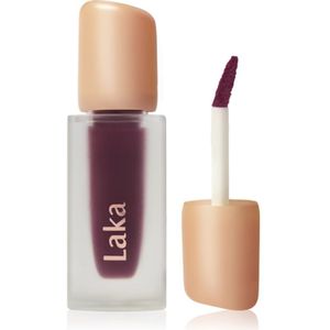 Laka Fruity Glam Tint Langaanhoudende Lipgloss met Hydraterende Werking Tint 123 Unsweet Berry 4.5 g