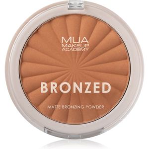MUA Makeup Academy - Bronzed - Bronzing Poeder - 8.5 g - Voor Vrouwen