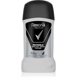 Rexona Invisible on Black + White Clothes Antiperspirant Vaste Antitramspirant 48 H 50 ml