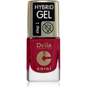 Delia Cosmetics - Coral Nail Enamel Hybrid Gel - Nagellak - Tint 103 Juicy Raspberry - 11 ml