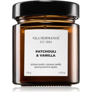 Vila Hermanos Apothecary Patchouli & Vanilla geurkaars 120 gr