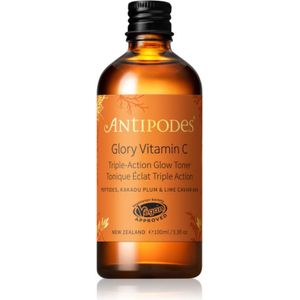 Antipodes Glory Vitamin C Triple-Action Glow Toner Verhelderende Tonic voor Egalisatie van Huidtint 100 ml