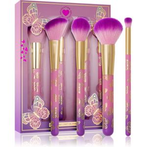 I Heart Revolution - Butterfly - Make-up Kwasten Set - 4 Stuks - Professionele Kwaliteit
