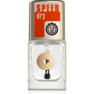 Delia Cosmetics Speed Dry topcoat nagellak om het drogen te versnellen 11 ml