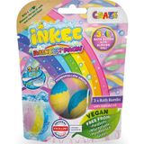 INKEE - Color Rainbow World - Set van 3 Badbruisballen - Roze, Paars, Blauw - Arganolie