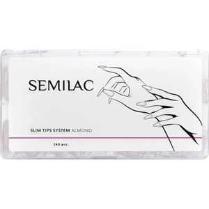 Semilac Slim Tips System valse nagels type 240 st