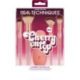 Real Techniques - Cherry On Top A Brighter Hue Base Set - Penselen Set - 5 st