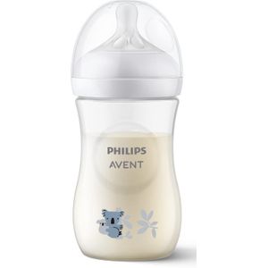 Philips Avent Natural Response 1 m+ babyfles Koala 260 ml