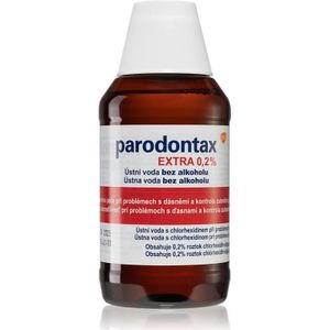 Parodontax Extra 0,2% Mondwater Tegen Plaque en voor Gezond Tandvlees  Alcoholvrij 300 ml
