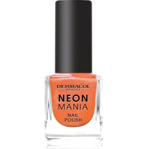 Dermacol Neon Mania Nagellak Tint 2 Orange Glow 5 ml