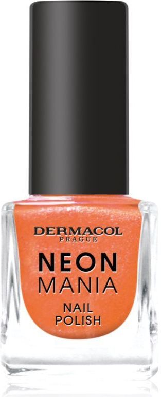 Dermacol Neon Mania Nagellak Tint 2 Orange Glow 5 ml