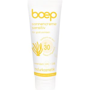 Boep Natural Sun Cream Sensitive Kinder Zonnebrandcrème SPF 30 100 ml