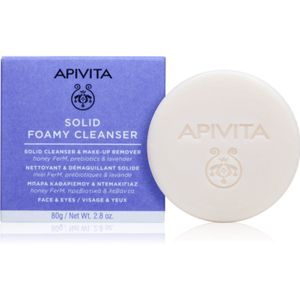 Apivita Cleansing Solid Foamy Cleanser reinigende baardzeep met Hydraterende Werking 80 g