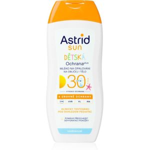 Astrid Sun - Zonnebrandmelk - SPF 30 - 200 ml - Voor Kinderen