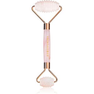 Crystallove Rose Quartz 3D Teeth Roller massageroller voor het Gezicht