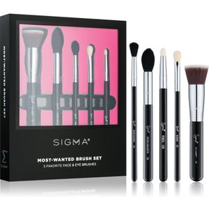 Sigma Beauty Brush Set Most-wanted Penselen Set voor het Gezicht