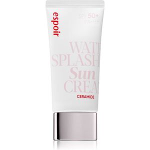 espoir - Water Splash Sun Cream Ceramide - Zonnebrandcrème voor Gezicht - SPF 50+ - 30 ml