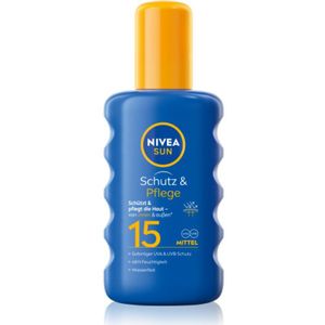 Nivea Sun Protect & Moisture Zonnebrand Spray SPF 15 200 ml