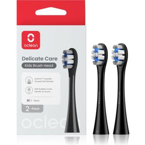 Oclean - P3K8 - Vervangende Opzetstuk - Zwart - 2 Stuks